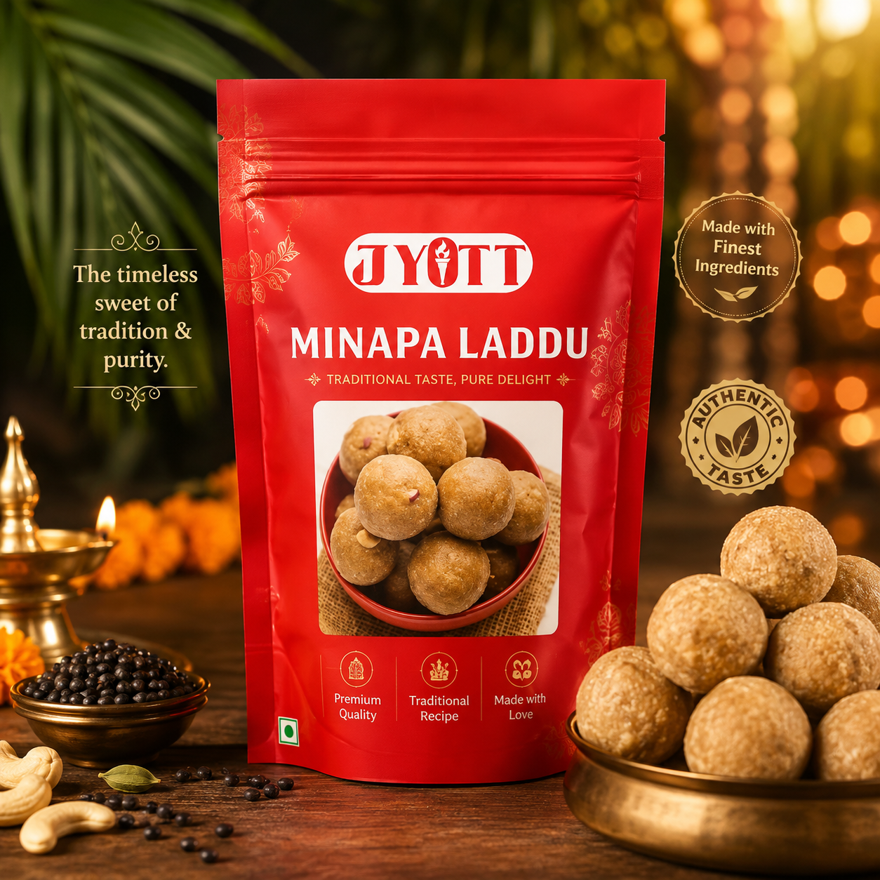Minapa Laddu | Snacks and Sweets FOOD JYOTT
