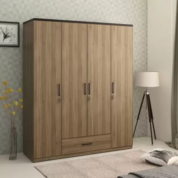 Perfect Homes Engineered Wood Door Wardrobe