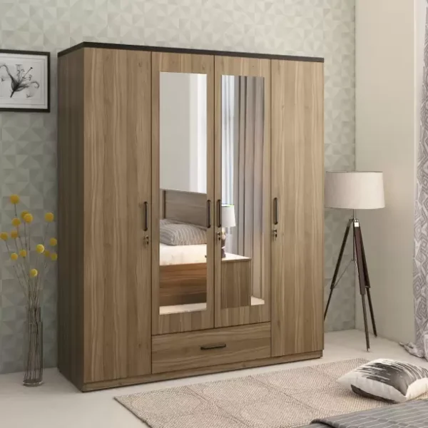 Perfect Homes Engineered Wood Door Wardrobe