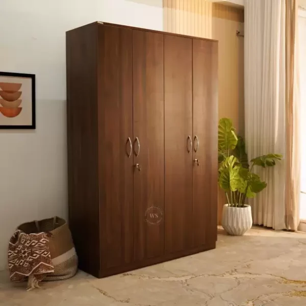 Perfect Homes Engineered Wood Door Wardrobe