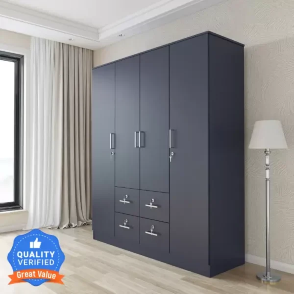 Perfect Homes Engineered Wood Door Wardrobe