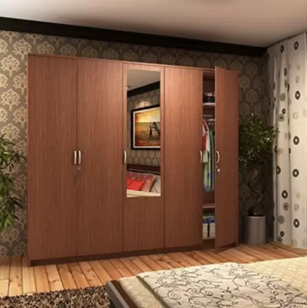Perfect Homes Engineered Wood Door Wardrobe
