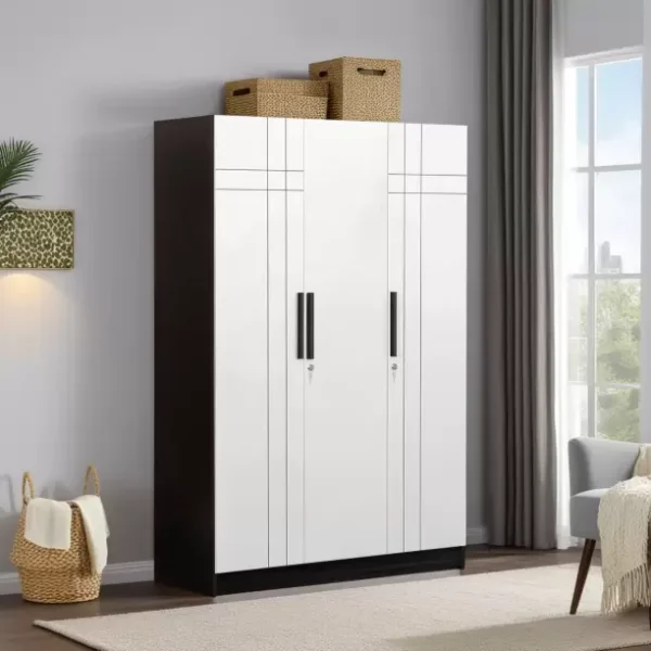 Perfect Homes Engineered Wood Door Wardrobe