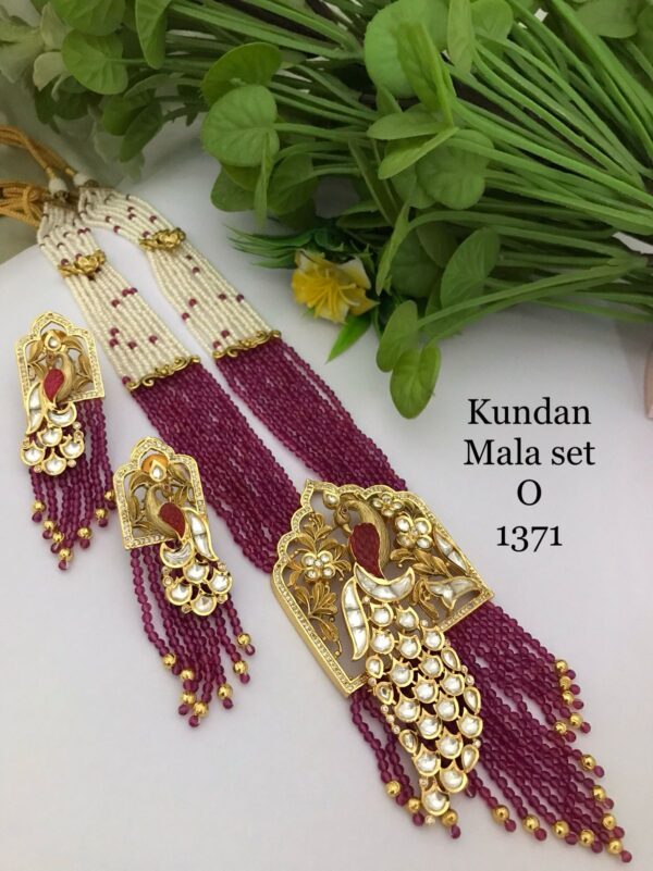 Pearls Mala Set Jewelry