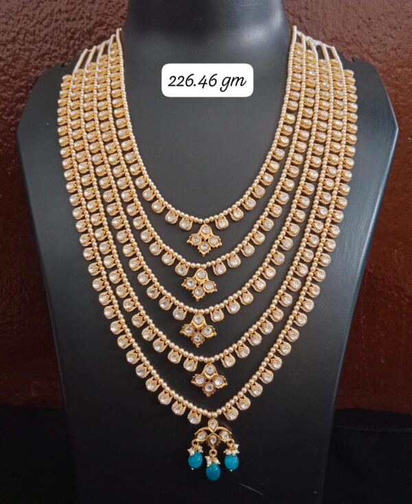 Pearls Mala Set Jewelry