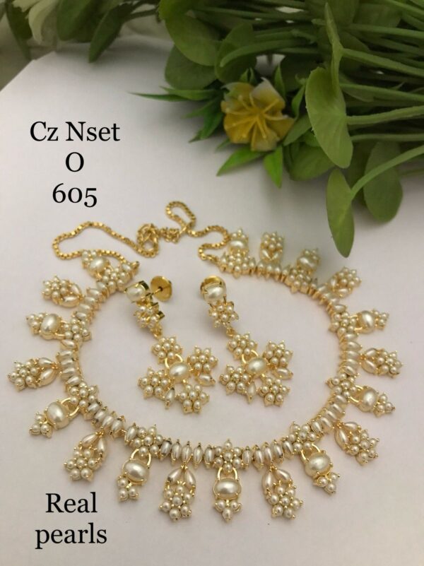 Pearls Mala Set Jewelry