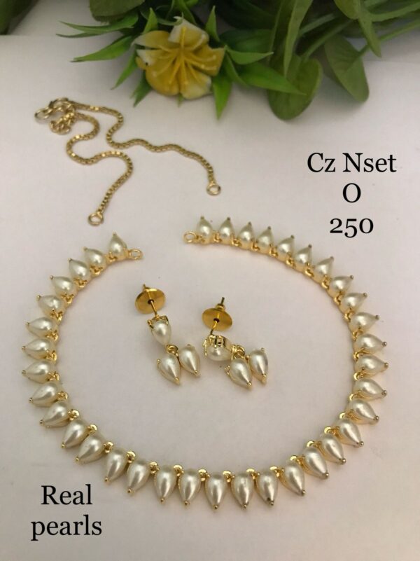 Pearls Mala Set Jewelry