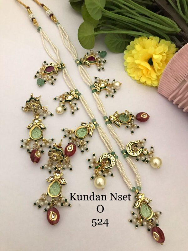 Pearls Mala Set Jewelry