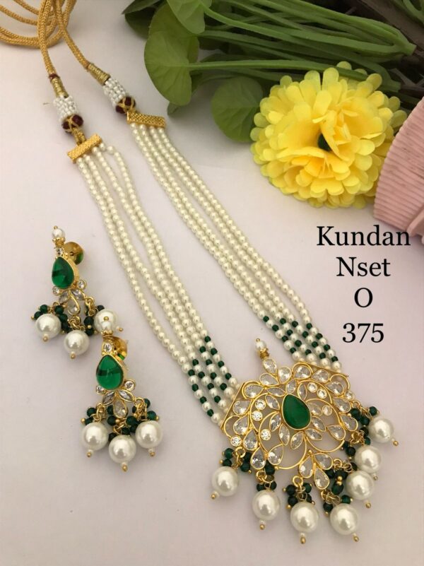 Pearls Mala Set Jewelry