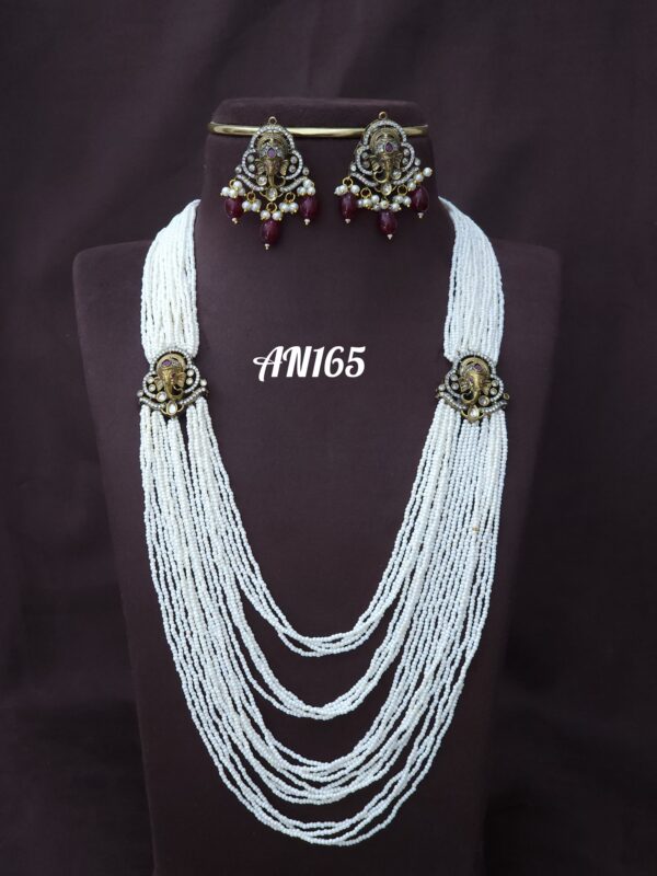 Pearls Mala Set Jewelry