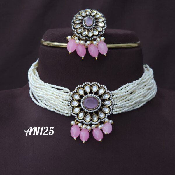 Pearls Mala Set Jewelry