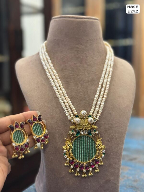 Pearls Mala Set Jewelry