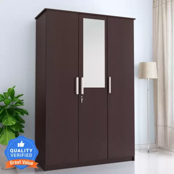 Perfect Homes Engineered Wood Door Wardrobe