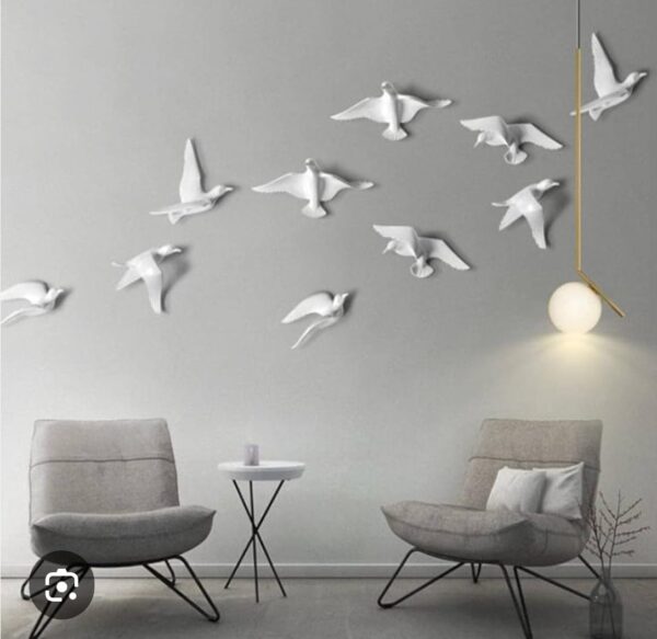 JYOTT Wall Art | Floral Wooden Bird Decor | Nature-Inspired Wall Hanging for Living Room, Bedroom & Office | Wall Art | Wall Art & Paintings