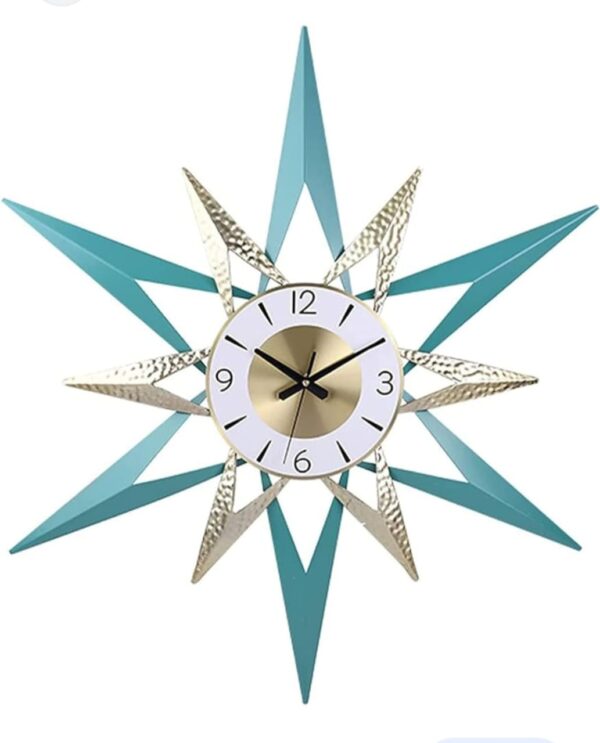 JYOTT Stylish Luxury Designer Antique Analog Timepiece for Home, Office, Living Room Bedroom Decoration Wall Clock for Living Room Home Cafe Floral Item | Watches | Wall Watches - Image 3