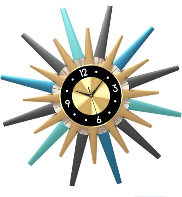 JYOTT Stylish Luxury Designer Antique Analog Timepiece for Home, Office, Living Room Bedroom Decoration Wall Clock for Living Room Home Cafe Floral Item | Watches | Wall Watches - Image 2