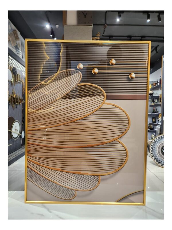 JYOTT Wall Decor Modern Wall Art Home Decor, Metal Wall Hanging Decoration for Living Room Office Bedroom Hotel | Wall Art & Paintings - Image 2
