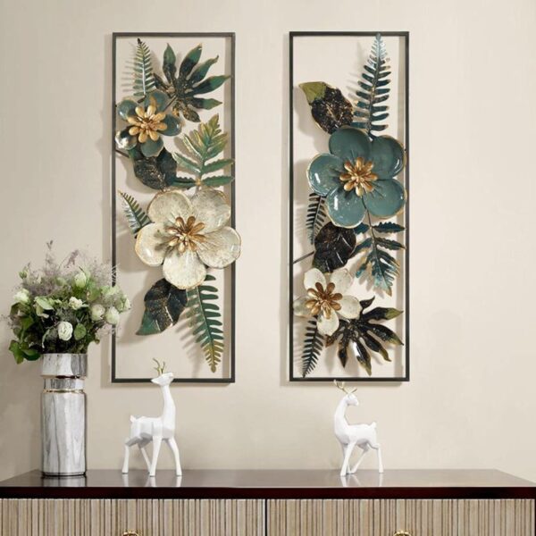 JYOTT Wall Art | Floral Wooden Bird Decor | Nature-Inspired Wall Hanging for Living Room, Bedroom & Office | Wall Art | Wall Art & Paintings