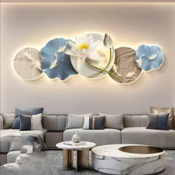 JYOTT Wall Decor Modern Wall Art Home Decor, Metal Wall Hanging Decoration for Living Room Office Bedroom Hotel | Wall Art & Paintings - Image 6