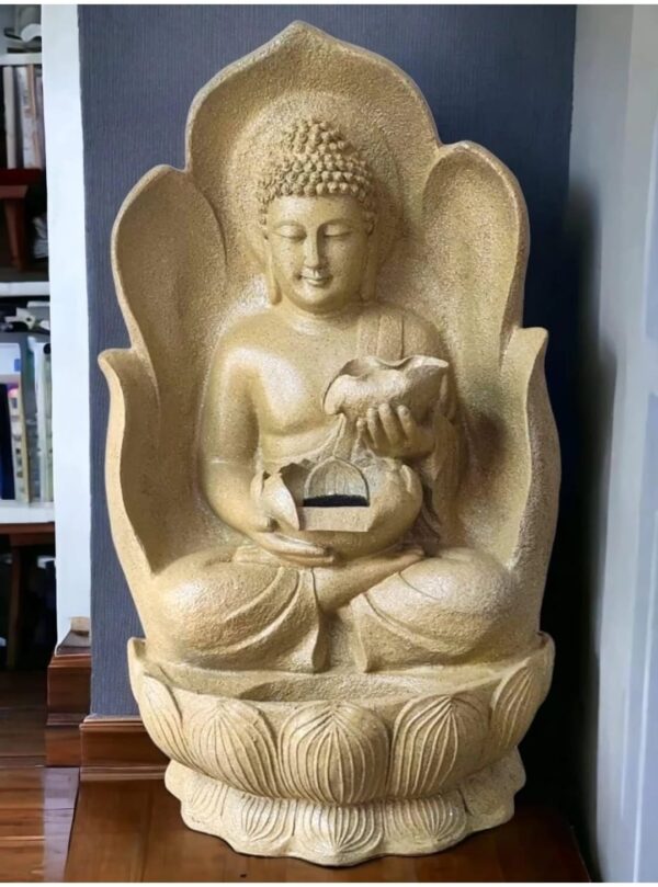 JYOTT Buddha Statue For Home Decor Big Size Idols Living Room Door Entrance Decoration Items Decorative Showpiece, Buddha | Home Decor