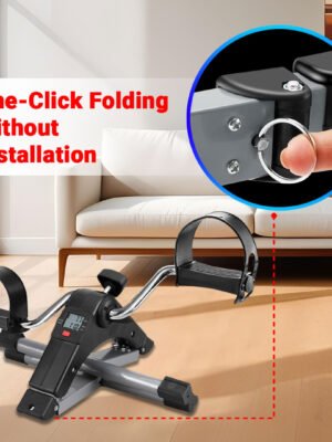 BS-MINI Mini Cycle Pedal Exerciser with Adjustable Resistance