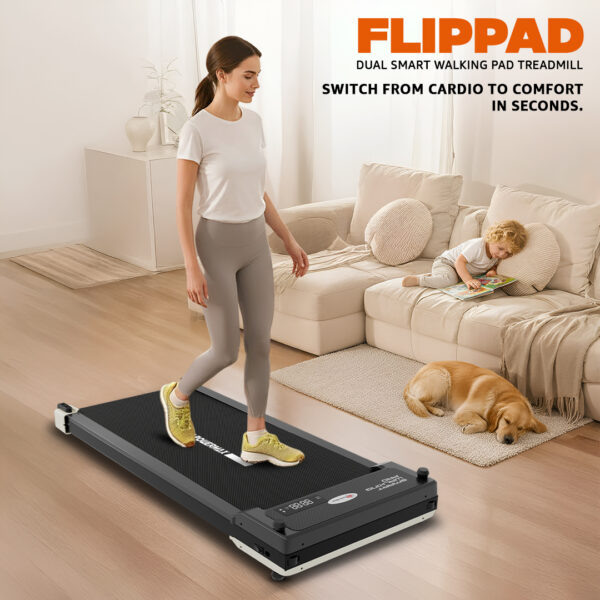 FLIPPAD Dual Smart Walking Pad Treadmill
