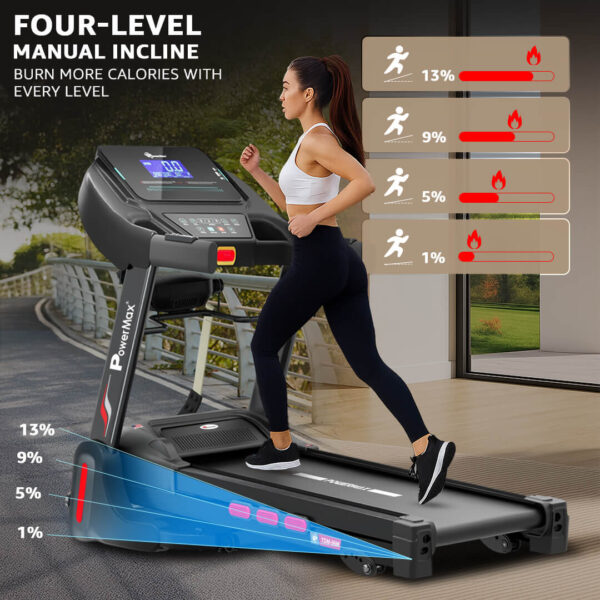 TDM-96M Motorized Treadmill with iPad holder and MP3 Speakers