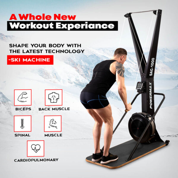 RWC-1000 Semi-Commercial Water Rowing Machine for Home use