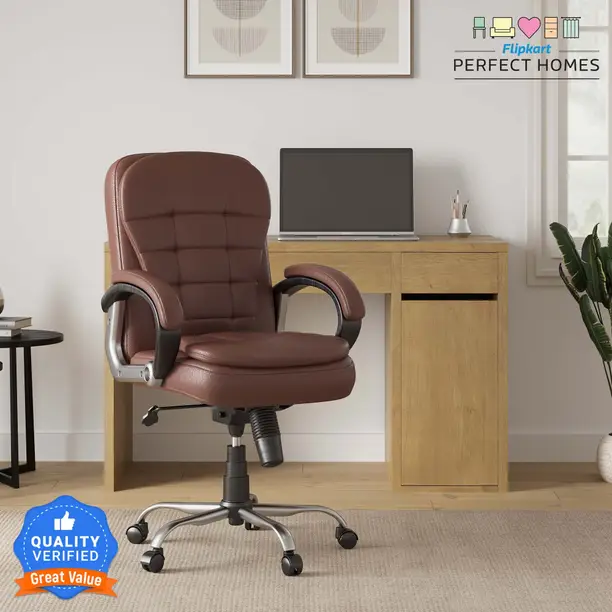JYOTT Perfect Homes Leatherette Office Executive Cha