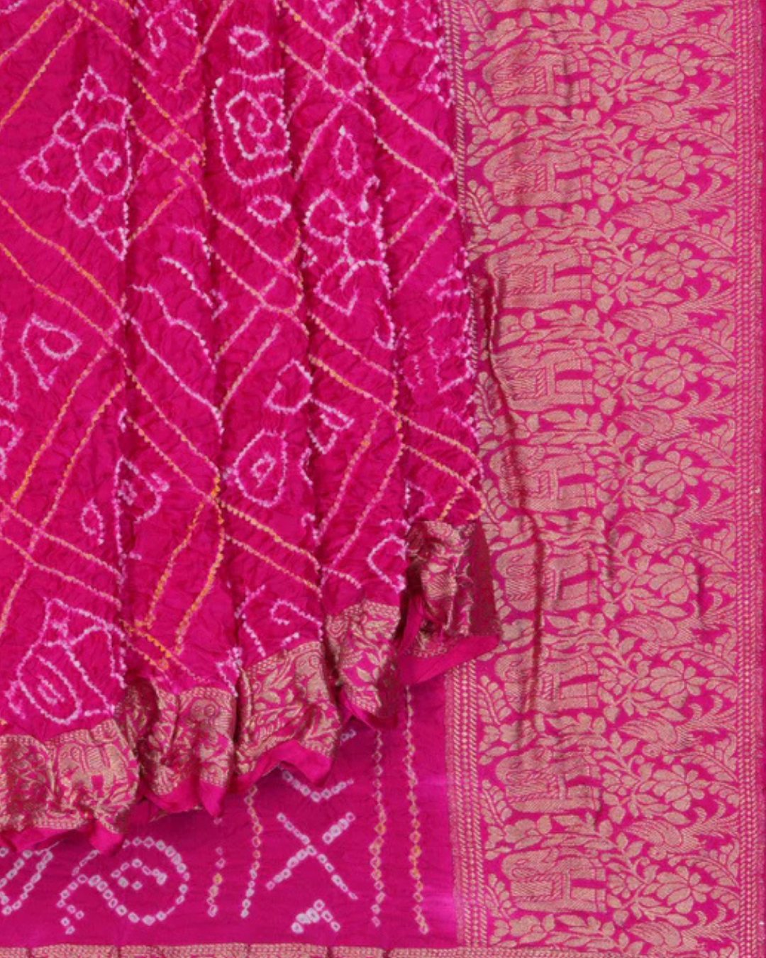Bandhani/Bandhej Saree JYOTT
