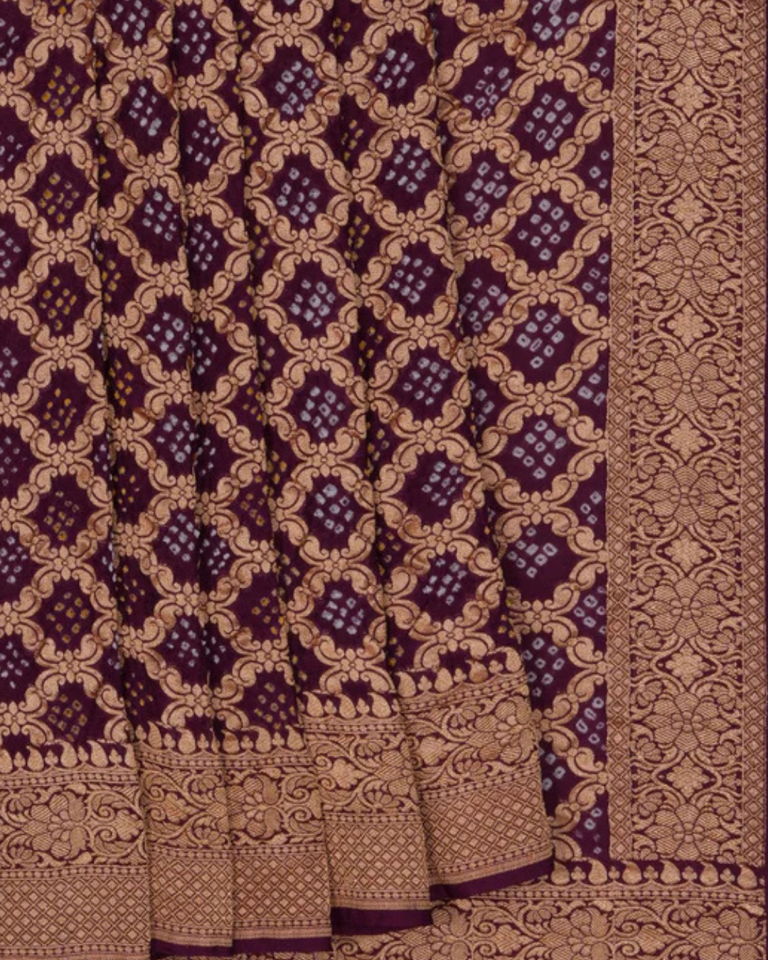Bandhani/Bandhej Saree JYOTT
