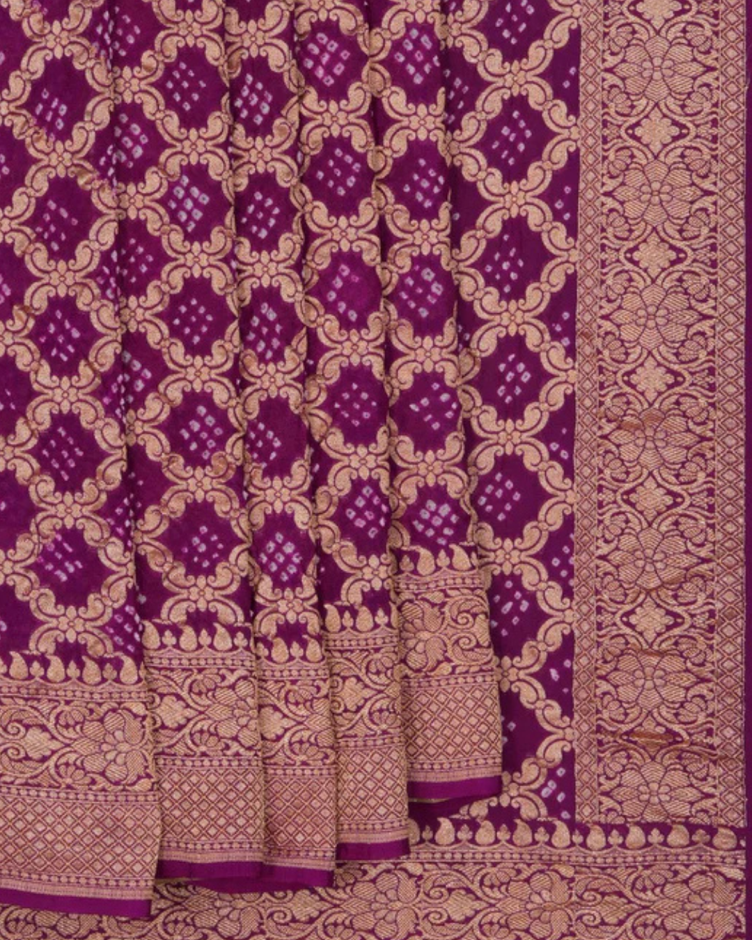 Bandhani/Bandhej Saree JYOTT