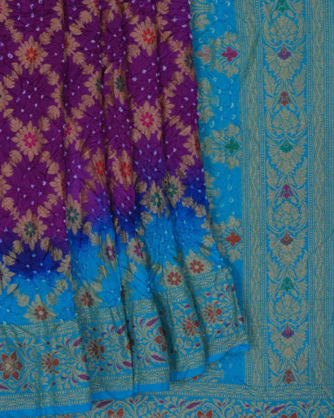 Bandhani/Bandhej Saree JYOTT