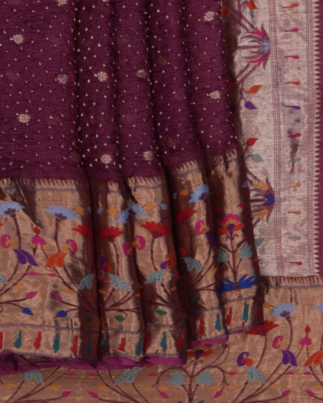 Bandhani/Bandhej Saree JYOTT