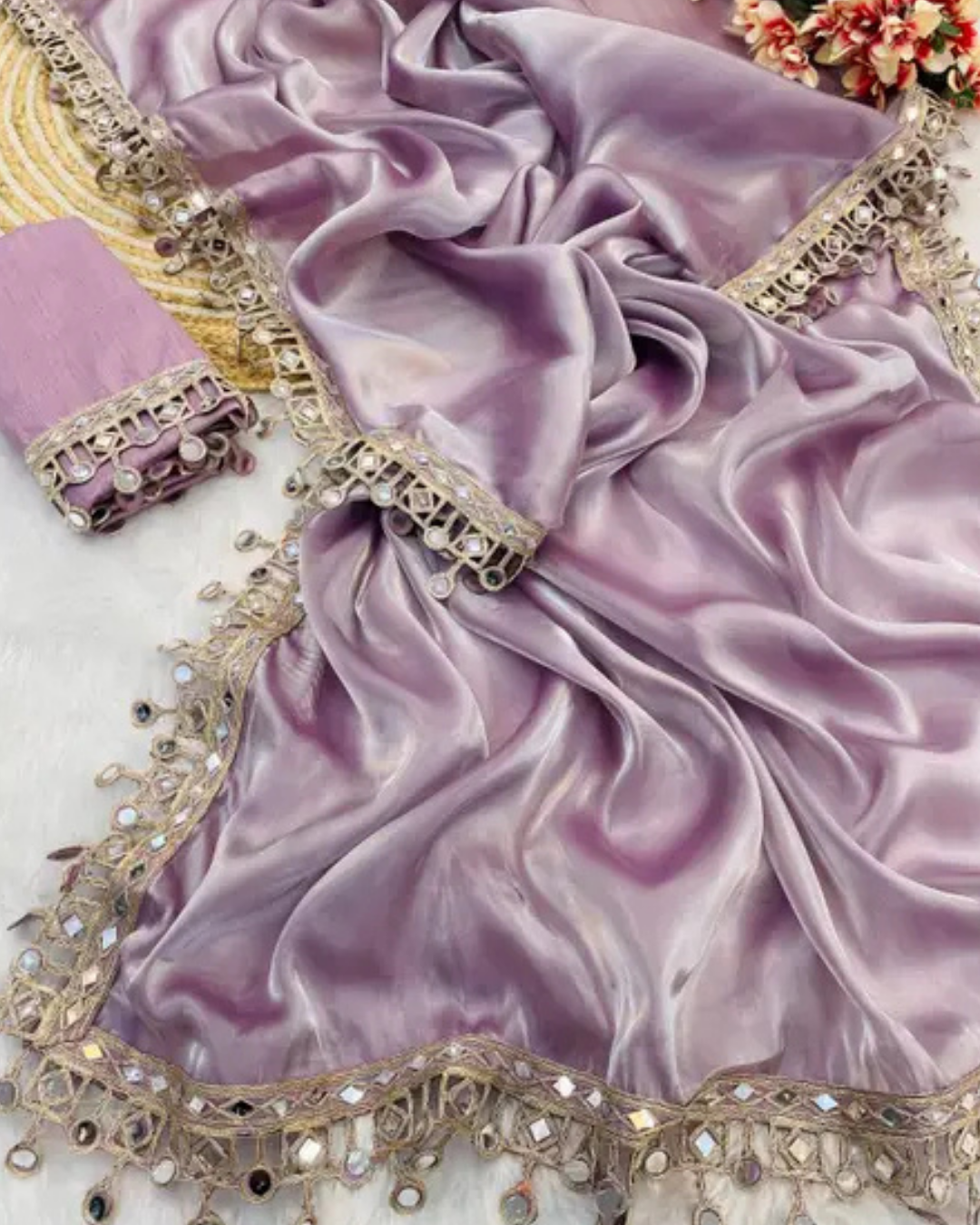 Party Wear | Work Color Saree JYOTT