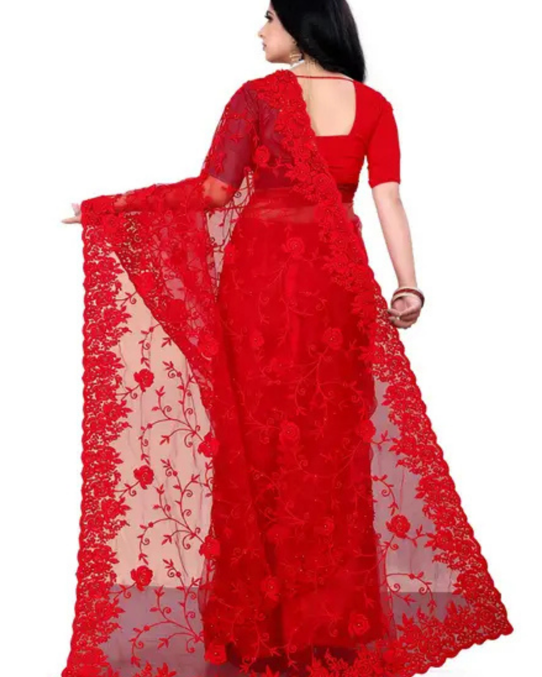 Party Wear | Work Color Saree JYOTT