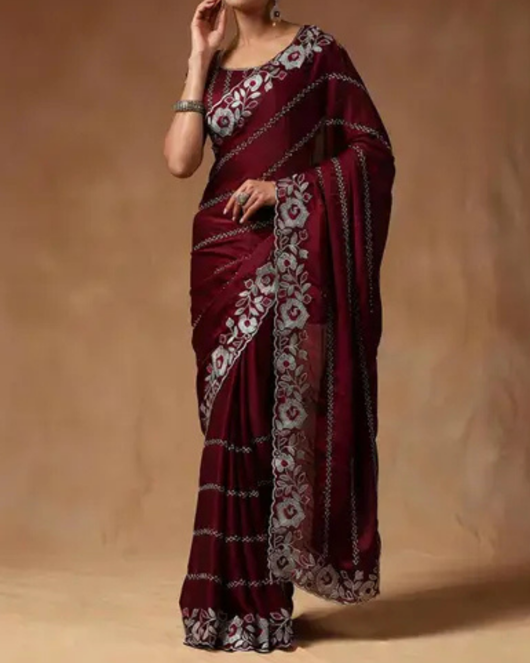 Party Wear | Work Color Saree JYOTT