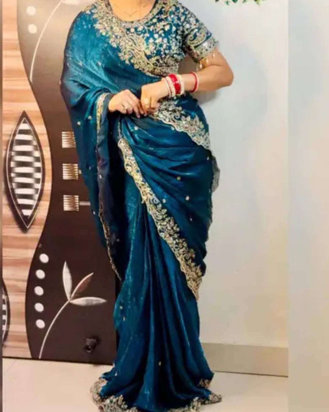 Party Wear | Work Color Saree JYOTT