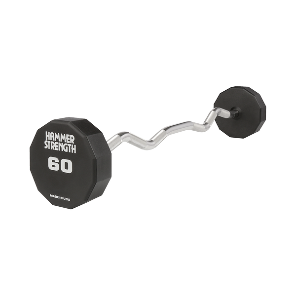 Life Fitness 12-SIDE URETHANE BARBELLS